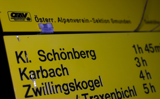 T�dlicher Alpinunfall: Wanderer (61) auf Kleinem Sch�nberg in Gmunden abgest�rzt