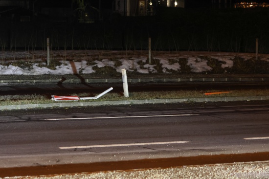 Vier "Potschn" und 1,14 Promille: Lenker nach Verkehrsunfall in Wels-Puchberg ausgeforscht