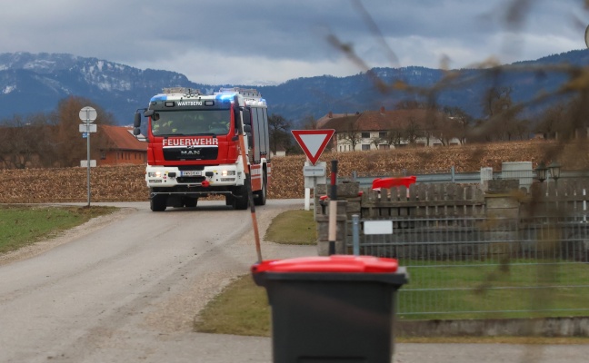 Drei Feuerwehren nach Rauchentwicklung durch ein Aggregat in Wartberg an der Krems im Einsatz
