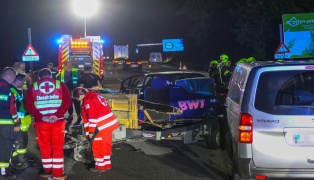 Schwerer Verkehrsunfall im dichten Pfingstreiseverkehr auf der Pyhrnautobahn bei Spital am Pyhrn