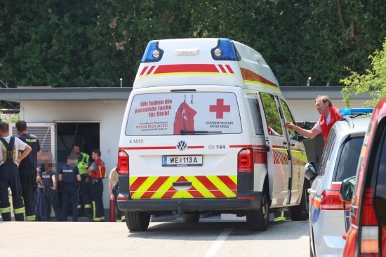 Brand in Trafostation: Zwei Verletzte bei Brandereignis in Stadl-Paura