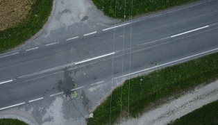 T�dlicher Verkehrsunfall: Motorradlenker (54) starb bei Crash auf Rieder Stra�e in Rottenbach