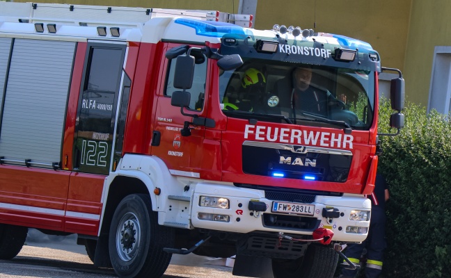 Gro�einsatz: Sieben Feuerwehren bei Flurbrand in einem Jungwald in St. Florian im Einsatz