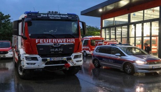Gro�angelegte Suchaktion nach abg�ngiger Person aus Pflegeheim in Bad Schallerbach