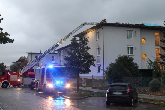 Unwetterfront: 220 Eins�tze wegen zahlreicher Sturmsch�den und �berflutungen in Ober�sterreich