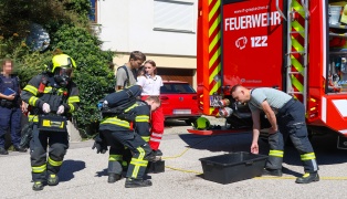 Batterie ausgegast: �berhitzte Akkus eines Stromspeichers in einem Reihenhaus in Grieskirchen
