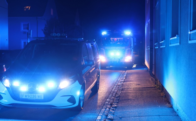 Undefinierbarer Geruch in einem Mehrparteienwohnhaus in Wels-Vogelweide f�hrte zu Feuerwehreinsatz
