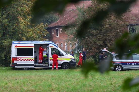 T�dlicher Fahrradsturz: Mann in Grieskirchen leblos aus der Trattnach geborgen
