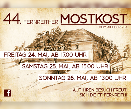 44. Fernreither Mostkost - Feuerwehr Fernreith