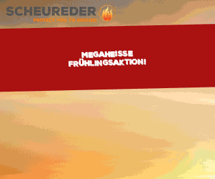 Scheureder protection equipment - Megaheisse Frühlingsaktion